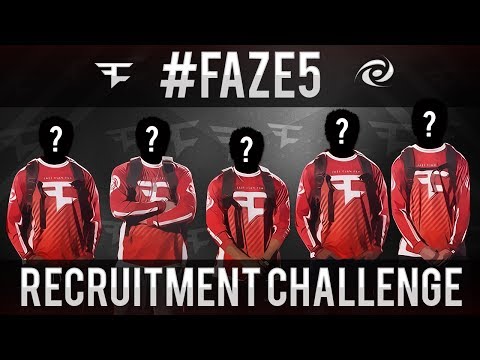 #FAZE5: The FaZe Recruitment Challenge Powered by @GFuelEnergy