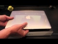 MacBook Air 13 2011 core i7 unboxing 256GB