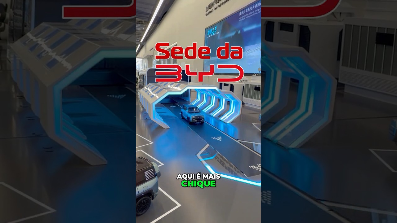 Bastidores da fabricação dos carros da BYD!