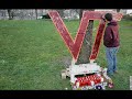 Virginia Tech Massacre Shooting victims tribute VT 4/16/07 Virginia Tech Massacre Shooting victims tribute VT 4/16/07