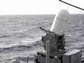 Phalanx CIWS firing