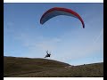 Paragliding East Lomond, winter 2008 last flights, Kalid, Duncan & Murray
