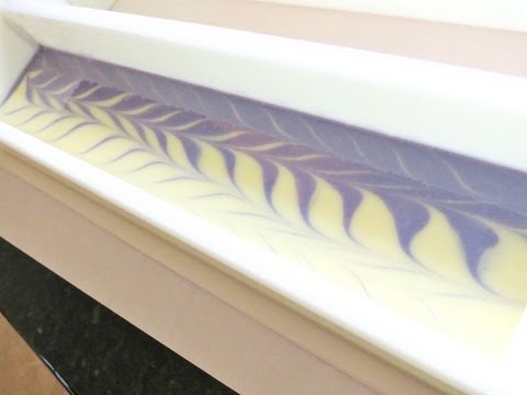 Making Lavender Cold Process Soap ~ Petals Bath Boutique