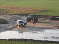 Beetje crossen met een Unimog en Jeep-achtige 4*4 Auto Dia S
