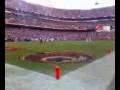 videos de Redskins vs Giants, Mike French working for WTTG News,   on the field november 30 2008