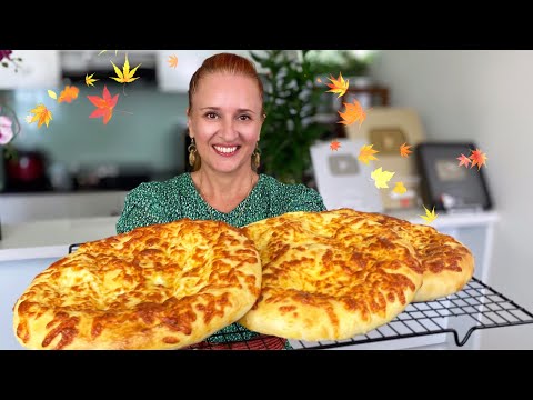 ХАЧАПУРИ по-мегрельски Вкусные Грузинские лепешки с сыром люда изи кук Flatbread Cheese Bread