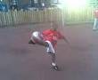 young four year old footballer