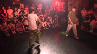 Fishboy vs Genta – R16 2015 JAPAN FUNKSIDE DANCE BATTLE POP BEST8