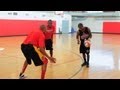 How to Play Basketball: Basketball Tricks / Double Crossover Dribble
