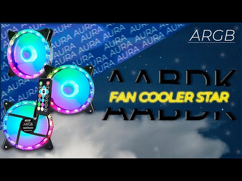 Vídeo de demonstração - Kit Fan Cooler Star ARGB – KIT AABD