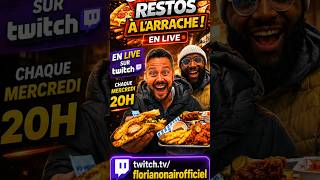 Restos à l'Arrache en live chaque mercredi 20h !