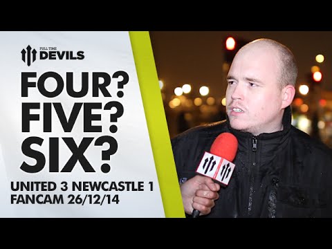 Four? Five? Six? | Manchester United 3 Newcastle United 1 | FANCAM