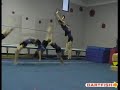 Gymnastic roundoff backhandspring