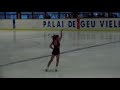 PATINAJE SOBRE HIELO JULIA RIBAS PATINA 1� CAMPEONATO VIELLA