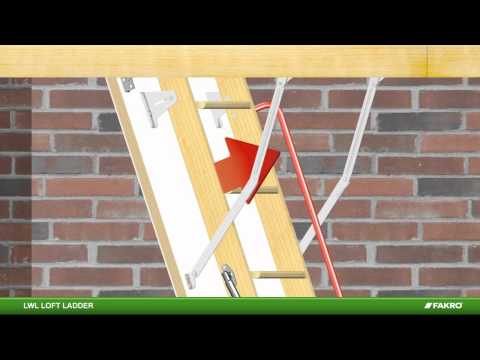 how to fit loft hatch and ladder
