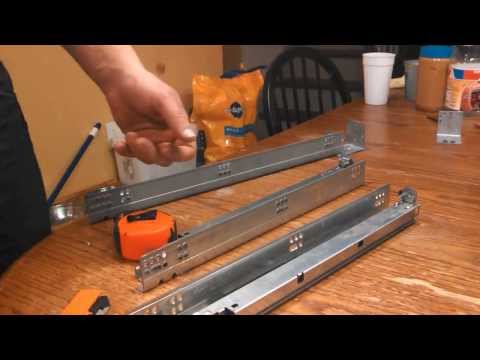 how to attach drawer slides