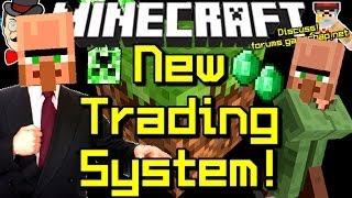 Minecraft New TRADING SYSTEM&PROFESSIONS! 14w02c Snapshot!
