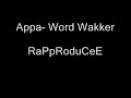 Appa- Word Wakker