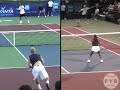 Comparing Tennis Serves - Flat Serve vs. Kick Serve