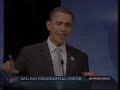 Barack Obama at the AFL-CIO Presidential Forum
