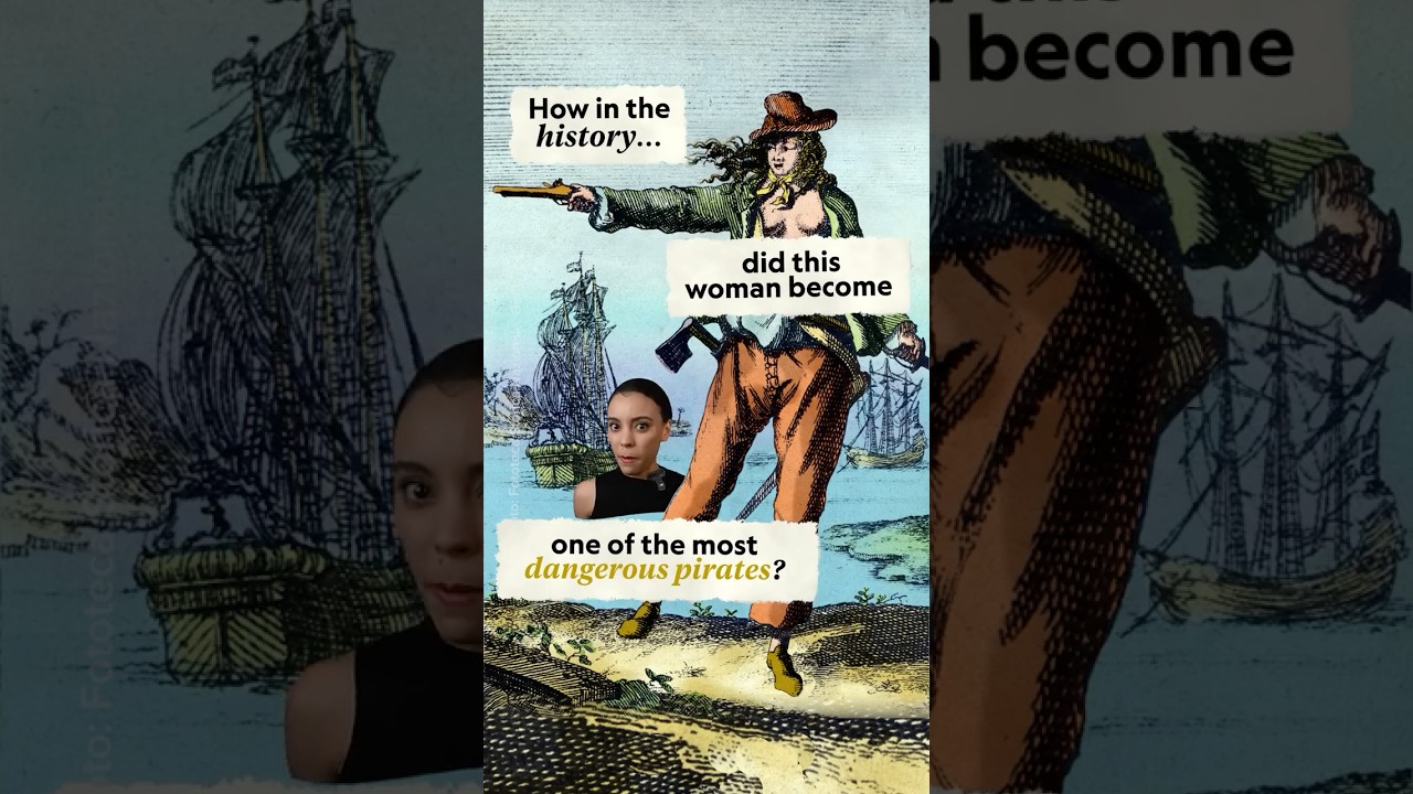 How did Anne Bonny become one of the most dangerous pirates in the Caribbean? 🏴‍☠️ #NatGeo
