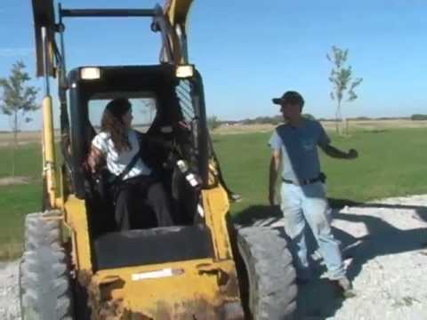 how to drive a loader