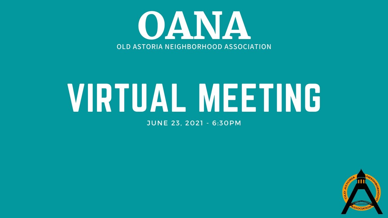 June 23/21 | Virtual Monthly Meeting