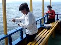 Galera de Tup� Pescaria no Mar