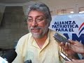 Lugo agradece el apoyo de las bases de ANR, PPQ y Unac�
