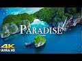 FLYING OVER PARADISE (4K UHD) AMAZING BEAUTIFUL NATURE SCENE ..