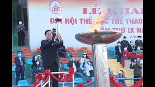 Khai mạc Đại hội Thể dục Thể thao thành phố Uông Bí lần thứ IX - năm 2021