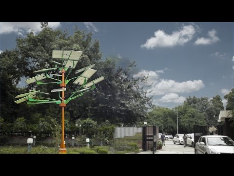 Solar Power Tree