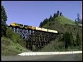 Camas Prairie Railnet on the 2nd Subdivision, April 2000
