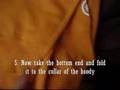 How to fold a Bape Hoody