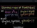 Composition of Functions