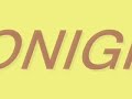 Tonight by FM Static \"jary\" Tonight by FM Static \"jary\"