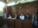 http://www.tifogrifo.com/
http://www.tifogrifo-webradiotv.net./
il sindaco di assisi claudio ricci, l'assessore allo sport martellini, il presidente del consiglio cannelli, amministratori hanno festeggiato in comune la squadra nazionale pugilistica tornata dai giochi olimpici di pechino con ben tre medaglie: oro, argento, bronzo. i 3 medaglisti cammarelle, russo e picardo erano partiti con il saluto ufficiale dell'amministrazione proprio dalla sala conciliazione del comune di assisi. 
era presente il pres.federazione pugilistica falcinelli.