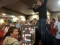 United fans in The Bishop Blaize before the game against WHU
