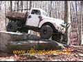 1951 Ford truck crawling on a big rock at Crab Tree Falls 1951 Ford truck crawling on a big rock at Crab Tree Falls