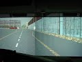 Truck driving simulator