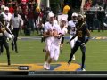 Andrew Luck nukes Cal defender on 58 yd run. Stanford v. Cal, Big Game Nov 20 2010