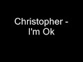 Christopher - I\