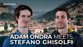Adam Ondra and Stefano Ghisolfi talk | Satisfaction of bolting and repeating climbing routes | Arco by Adam Ondra