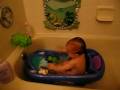 Ben splashing in the big tub! Ben splashing in the big tub!