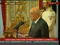 Napolitano: Ho firmato il Lodo Alfano, ma non chiamatemi in causa!