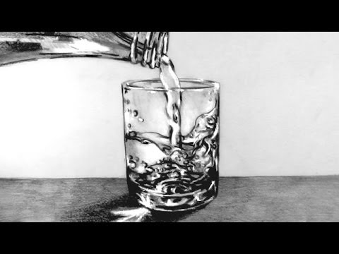how to draw water