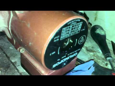 how to bleed grundfos pump