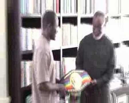Ali with Dr Nujoma