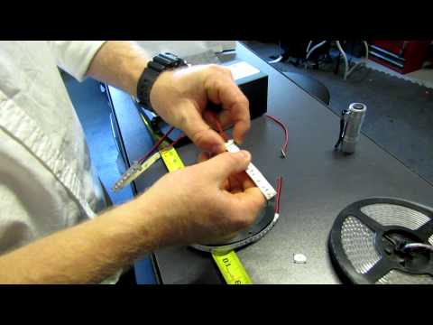 how to fit led strip lighting