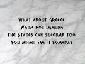 Click here to watch this video WHAT ABOUT GREECE